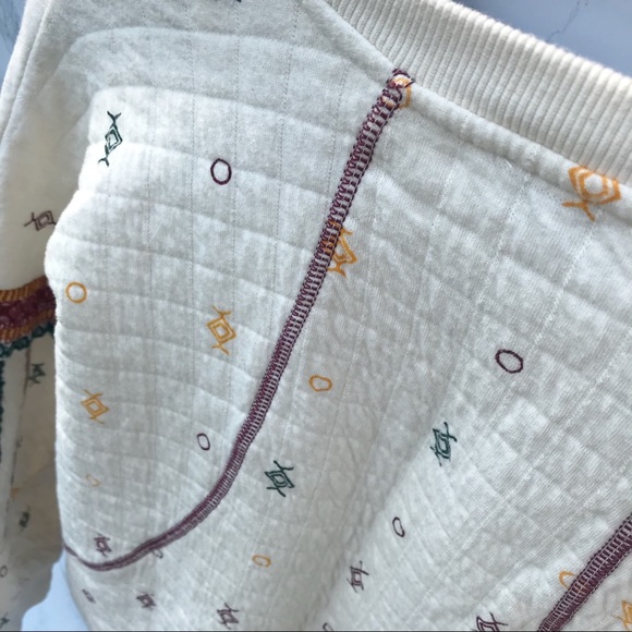 Zara | Trafaluc Creme Cotton Knit Sweater - Picture 7 of 8